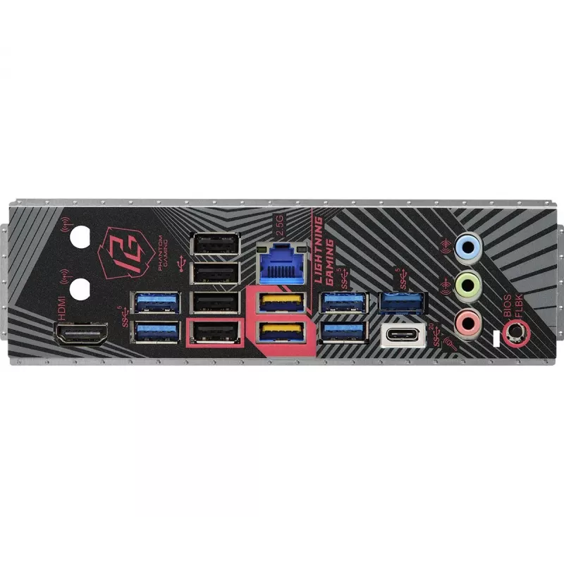 ASRock B650 PG Lightning AM5 motininė plokštė, AMD B650, USB 3.2, SATA 3, 7.1 garso, ATX