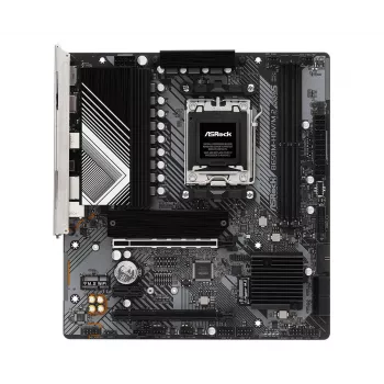 Motininė plokštė ASRock B650M-HDV/M.2 micro ATX — AMD B650, Socket AM5, DDR5, 2 atminties lizdai, 64 GB, M.2 ir SATA III