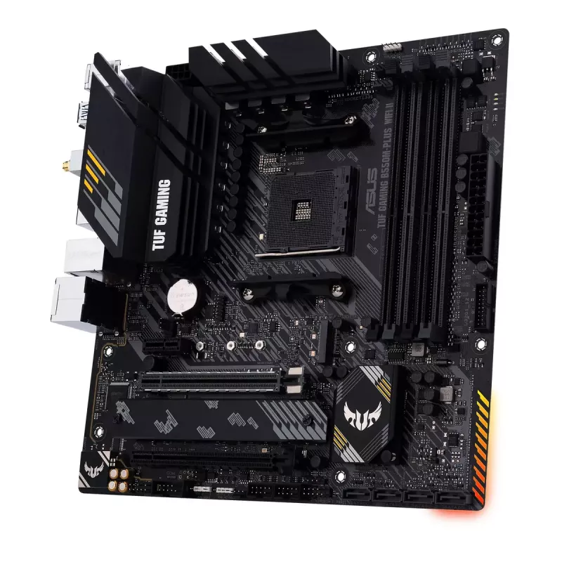 Motininė plokštė ASUS TUF GAMING B550M-PLUS WIFI II AMD B550 Socket AM4 micro ATX