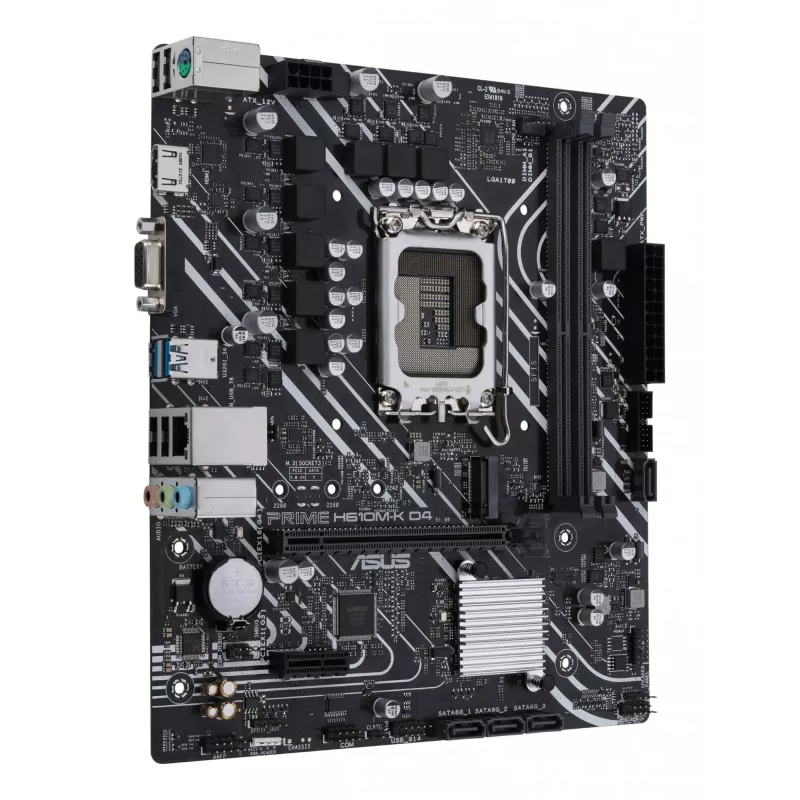 ASUS PRIME H610M-K D4 Intel H610 LGA 1700 micro ATX pagrindinė plokštė
