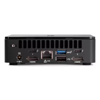 Mini PC be korpuso ASUS NUC 12 Pro Slim Kit RNUC12WSKI700002I — Intel Core i7-1260P, palaiko 64 GB DDR4, 2x M.2 SSD, Wi‑Fi 6E, Thunderbolt 4