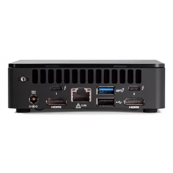 Mini PC be korpuso ASUS NUC 12 Pro Slim Kit RNUC12WSKI700002I — Intel Core i7-1260P, palaiko 64 GB DDR4, 2x M.2 SSD, Wi‑Fi 6E, Thunderbolt 4