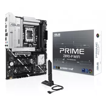 Motininė plokštė ASUS PRIME Z890-P WIFI Intel Z890 LGA 1851 ATX, DDR5, 4x DIMM, 4x M.2, Wi-Fi 7, 2,5Gb LAN