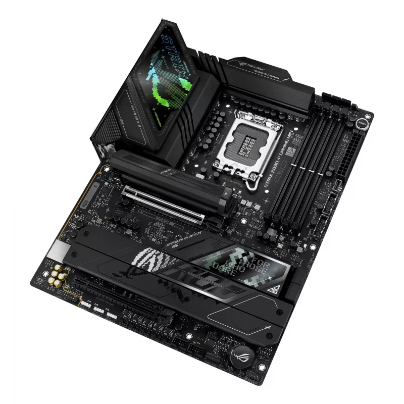 Motininė plokštė ASUS ROG STRIX Z890-F GAMING WIFI – Intel Z890, LGA 1851, ATX, DDR5, 4x DIMM, 192 GB, Wi‑Fi 7, Bluetooth 5.4