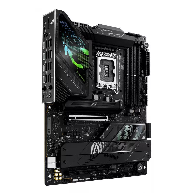 Motininė plokštė ASUS ROG STRIX Z890-F GAMING WIFI – Intel Z890, LGA 1851, ATX, DDR5, 4x DIMM, 192 GB, Wi‑Fi 7, Bluetooth 5.4