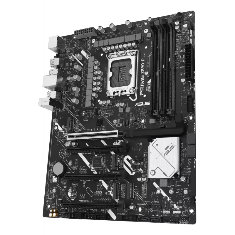 Motininė plokštė ASUS PRIME Z890-P — Intel Z890, LGA 1851, ATX, DDR5, 4x DIMM, 192GB, 4x M.2, 2.5Gb LAN, HDMI 2.1, 1x USB-C