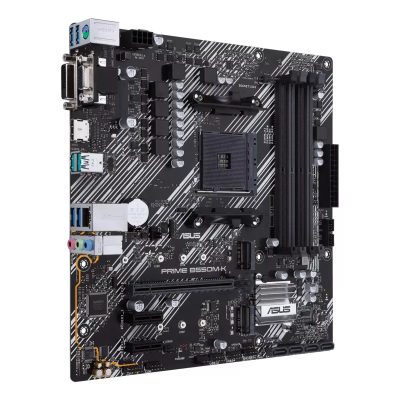 Motininė plokštė ASUS PRIME B550M-K AMD B550 Socket AM4 micro ATX