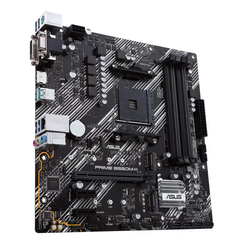 Motininė plokštė ASUS PRIME B550M-K AMD B550 Socket AM4 micro ATX