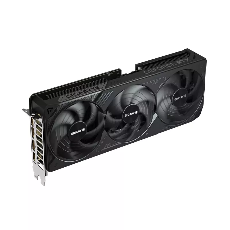 Vaizdo plokštė GIGABYTE GeForce RTX 5080 16GB GDDR7 PCIe 5.0, 30000 MHz atmintis, 256 bitų, WINDFORCE 3X, 3x DP 2.1a + 1x HDMI 2.1b