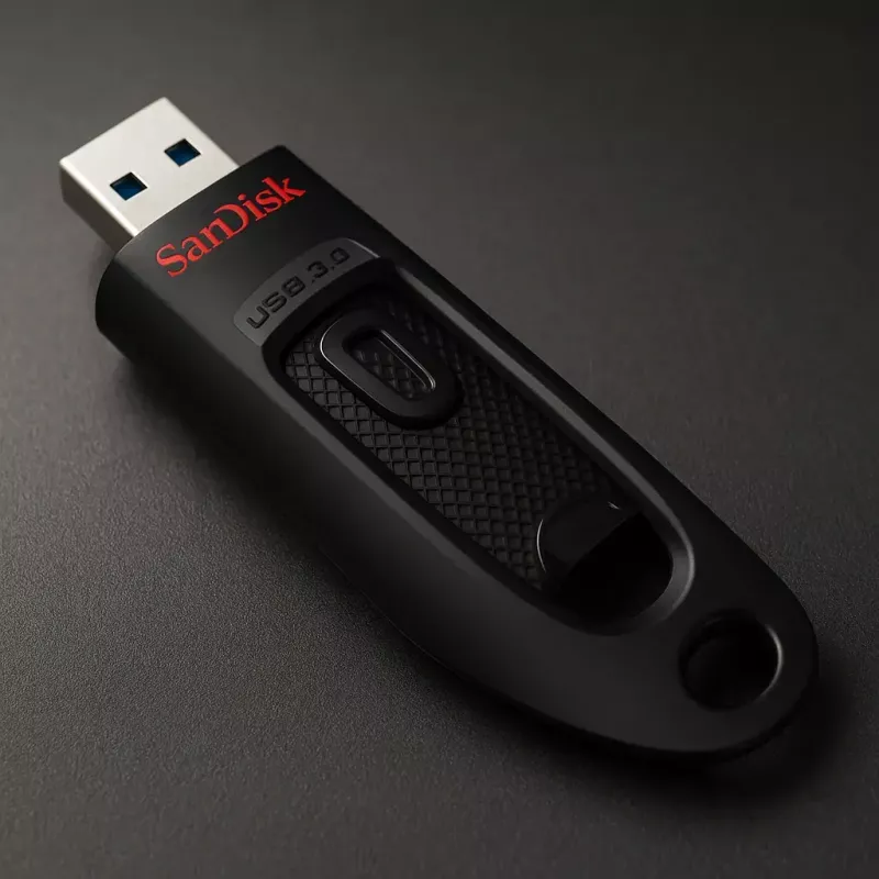 USB atmintukas SanDisk 128 GB USB-A 3.2 Gen 1 juodas