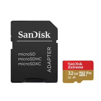 SanDisk Extreme 32GB MicroSDHC UHS-I Class 10 SDSQXAF-032G-GN6MA