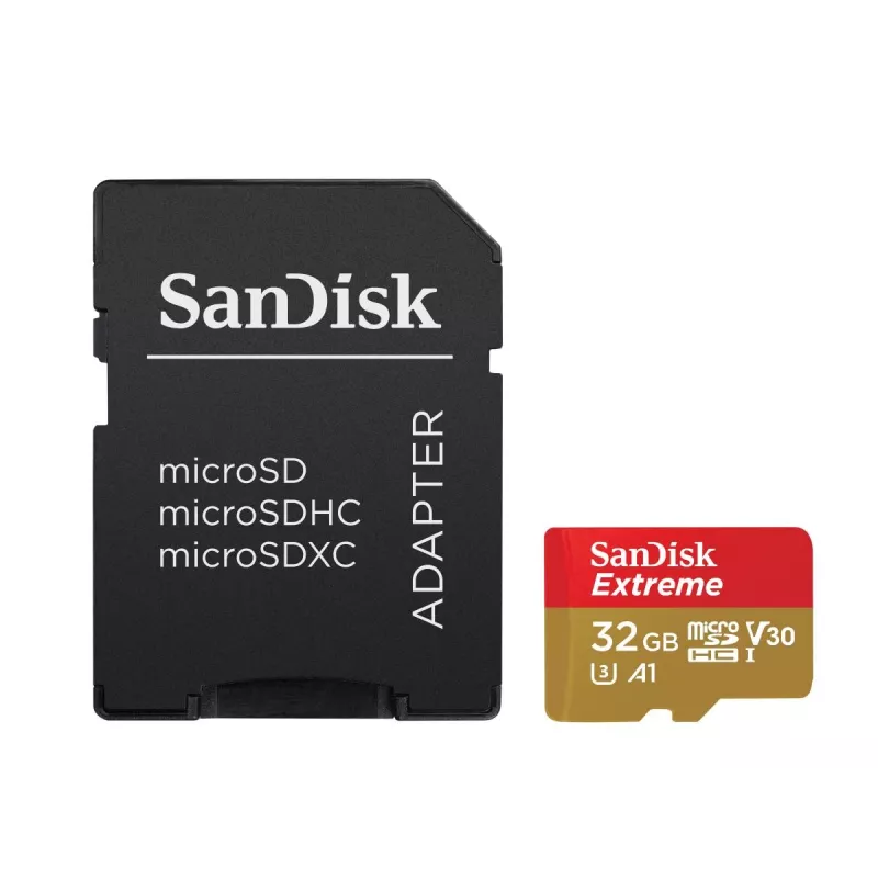 SanDisk Extreme 32GB MicroSDHC UHS-I Class 10 SDSQXAF-032G-GN6MA