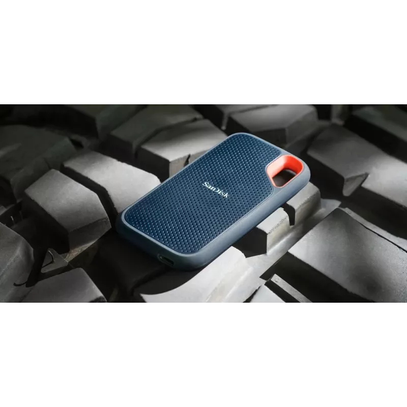 SSD nešiojamas SanDisk 500 GB USB Type-C 3.2 Gen 2 juodas