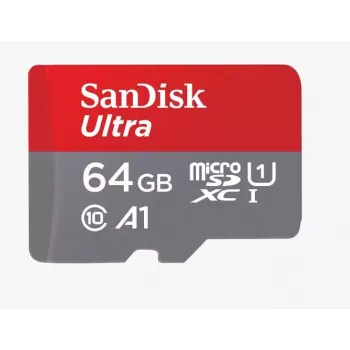 SanDisk 64GB MicroSDXC UHS-I Class 10 SDSQUAB-064G-GN6MA atminties kortelė