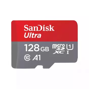 MicroSDXC atminties kortelė SanDisk 128GB UHS-I Class 10 SDSQUAB-128G-GN6MA