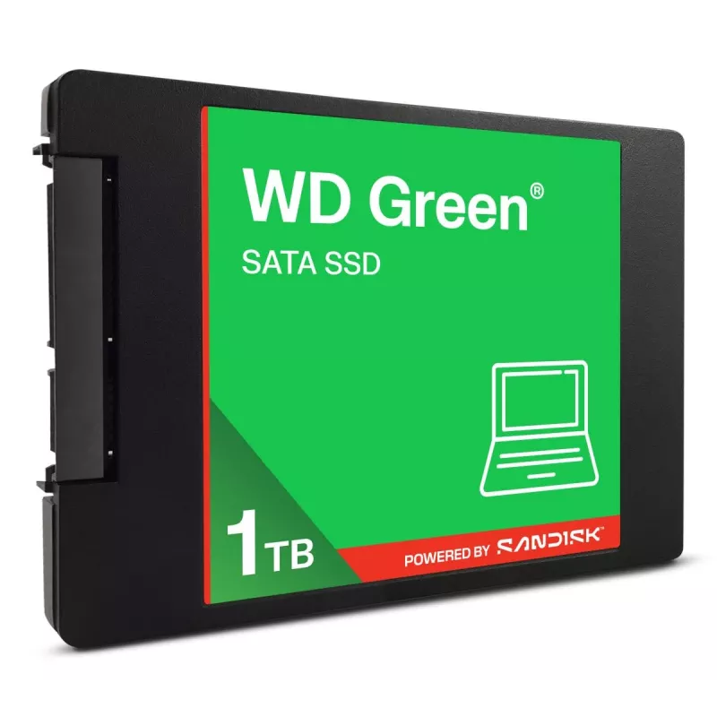 WESTERN DIGITAL SSD WD Green 1TB SATA 6Gb/s 2,5 colio/7mm korpuse