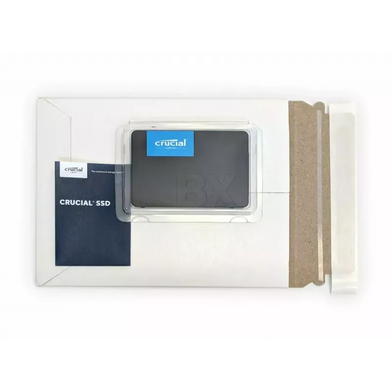 CRUCIAL BX500 240GB SSD, 2,5 colio 7mm, SATA 6 Gb/s, Skaitymas/Rašymas: 540 / 500 MB/s