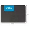 CRUCIAL BX500 240GB SSD, 2,5 colio 7mm, SATA 6 Gb/s, Skaitymas/Rašymas: 540 / 500 MB/s