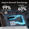 Crucial T700 2TB PCIe Gen5 x4 M.2 2280 NVMe SSD su aušintuvu