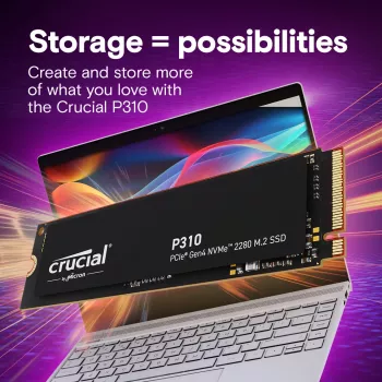 SSD Crucial 4 TB M.2 PCI Express 4.0 NVMe P310