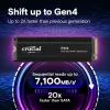 SSD Crucial 4 TB M.2 PCI Express 4.0 NVMe P310 su integruotu aušintuvu