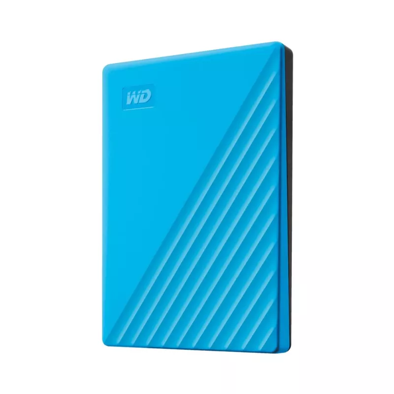 Kietasis diskas WESTERN DIGITAL My Passport 4TB, USB-A/C 3.2 Gen 1, mėlynas