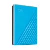 Kietasis diskas WESTERN DIGITAL My Passport 4TB, USB-A/C 3.2 Gen 1, mėlynas