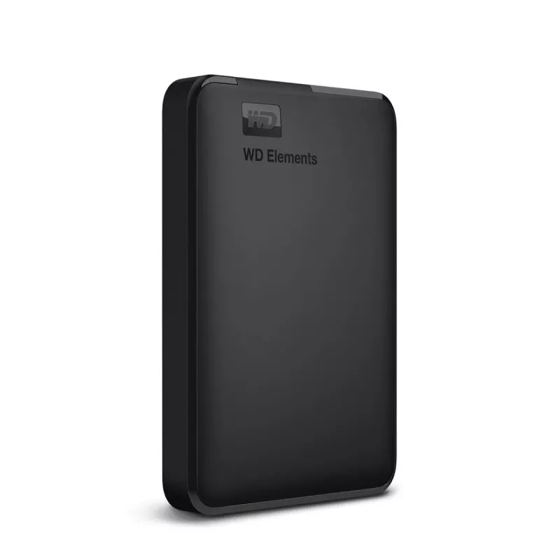 Išorinis kietasis diskas Western Digital 5TB USB 3.2 Gen 1 Elements Portable Juodas