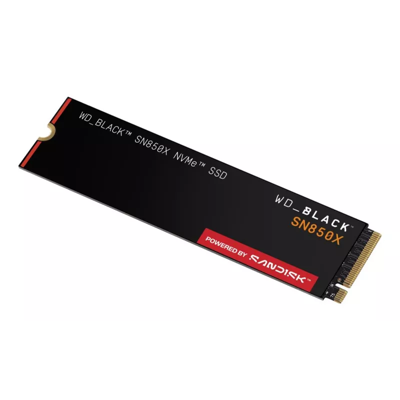 WESTERN DIGITAL SSD - WD_BLACK SN850X - 4TB - PCIe Gen4 x4 - M.2 2280