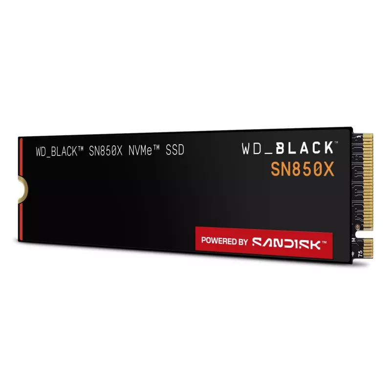 WESTERN DIGITAL SSD - WD_BLACK SN850X - 4TB - PCIe Gen4 x4 - M.2 2280