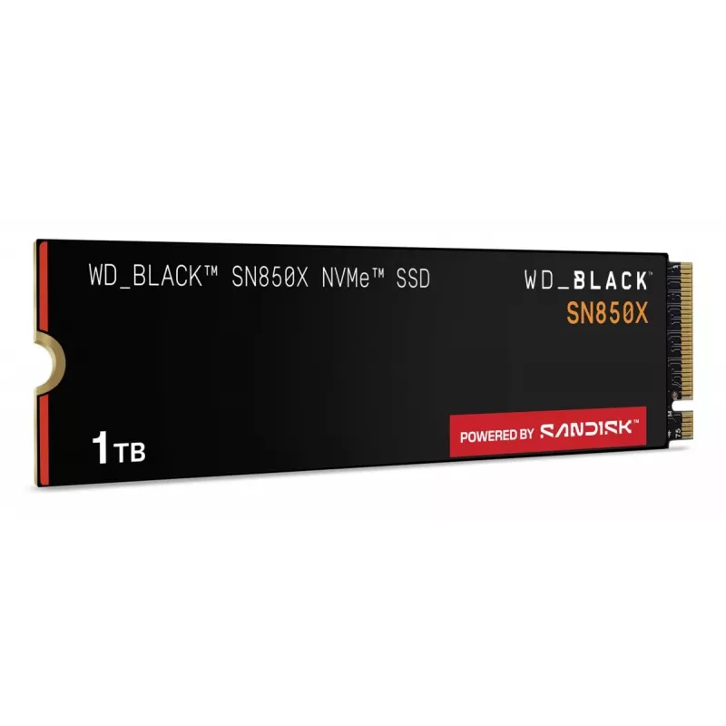 WESTERN DIGITAL SSD - WD_BLACK SN850X - 1TB - PCIe Gen4 x4 - M.2 2280