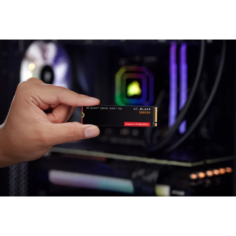 WESTERN DIGITAL SSD - WD_BLACK SN850X - 1TB - PCIe Gen4 x4 - M.2 2280