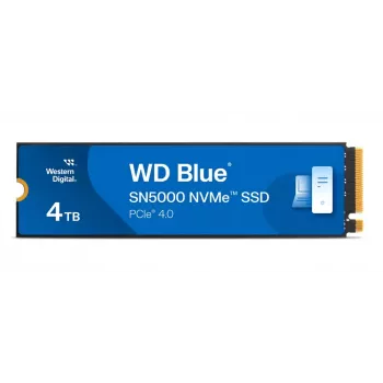 WESTERN DIGITAL SSD - WD Blue SN5000 NVMe - 4TB - PCIe Gen4 x4 - M.2 2280