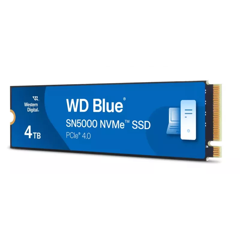 WESTERN DIGITAL SSD - WD Blue SN5000 NVMe - 4TB - PCIe Gen4 x4 - M.2 2280