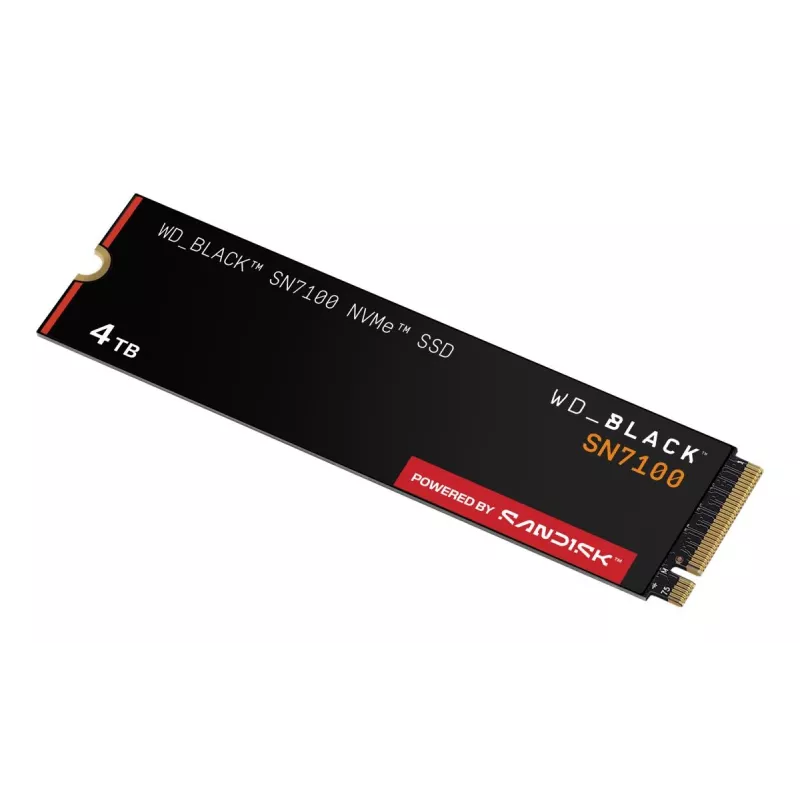 WESTERN DIGITAL SSD - WD_BLACK SN7100 NVMe - 4TB - PCIe Gen4 x4 - M.2 2280