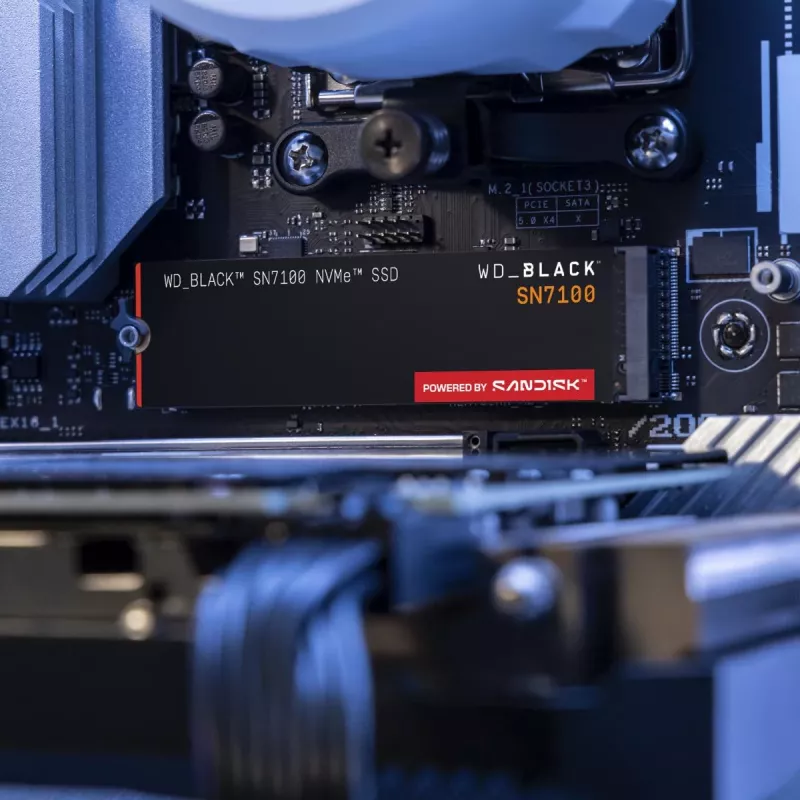 WESTERN DIGITAL SSD - WD_BLACK SN7100 NVMe - 4TB - PCIe Gen4 x4 - M.2 2280