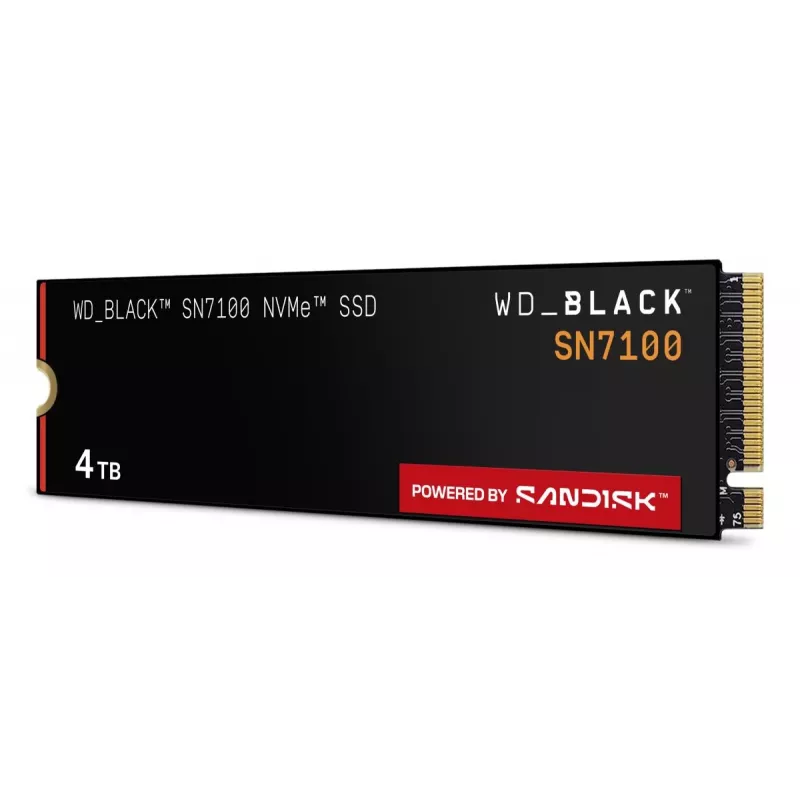WESTERN DIGITAL SSD - WD_BLACK SN7100 NVMe - 4TB - PCIe Gen4 x4 - M.2 2280