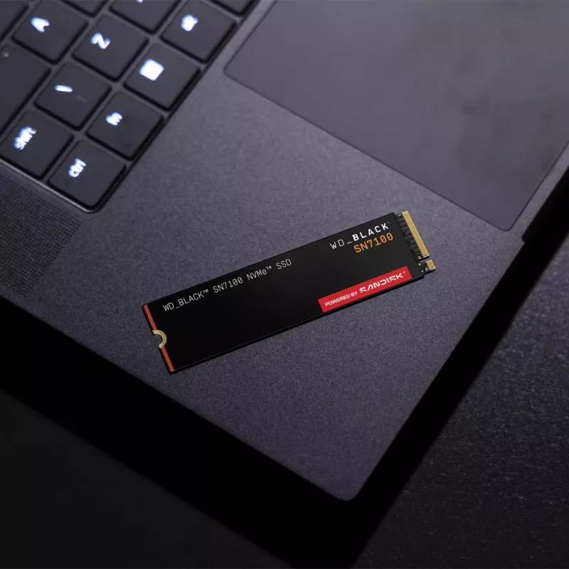 WESTERN DIGITAL SSD - WD_BLACK SN7100 NVMe - 4TB - PCIe Gen4 x4 - M.2 2280