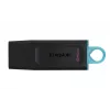 „Kingston DataTraveler Exodia“ 64 GB USB 3.2 atmintukas – juodas/turquoise