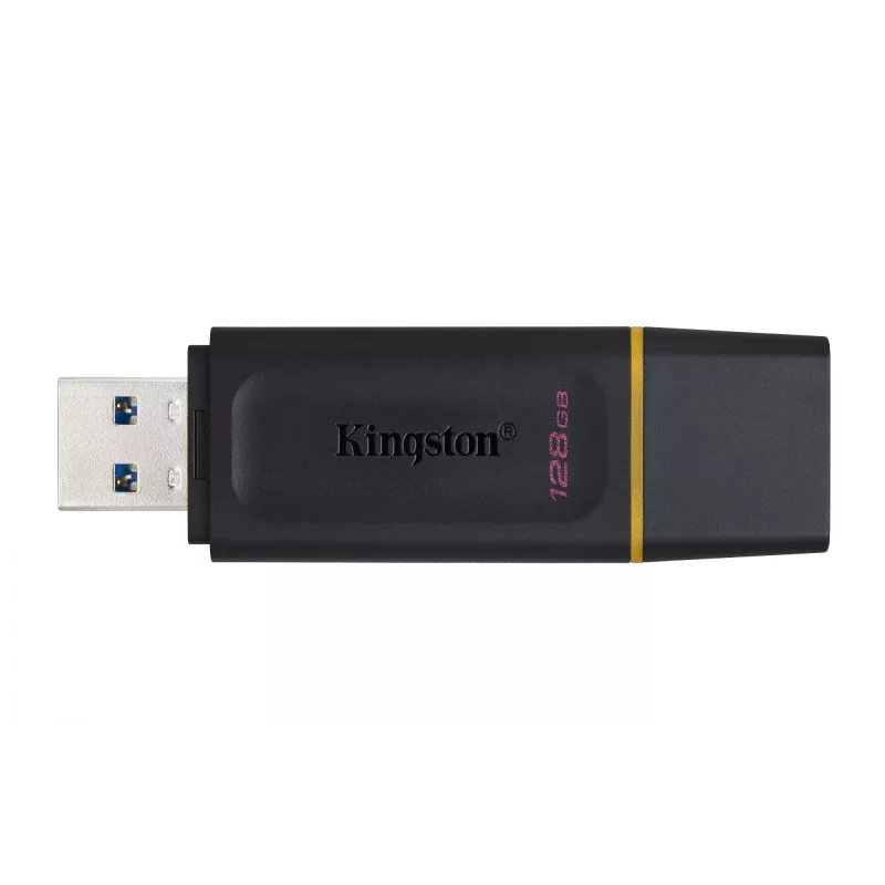 Kingston DataTraveler Exodia 128 GB USB 3.2 atmintukas (juodas/geltonas)