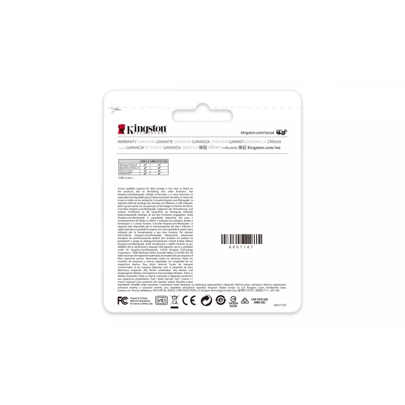 Kingston DataTraveler Exodia 256 GB USB 3.2 atmintukas
