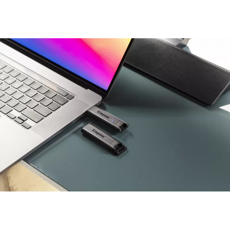 Kingston DataTraveler Max 1TB USB 3.2 Gen 2 atmintinė (1000MB/s skaitymas, 900MB/s rašymas)