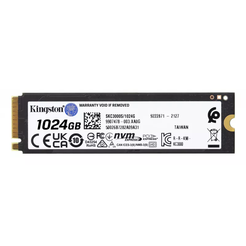 SSD diskas Kingston 1024 GB M.2 NVMe KC3000