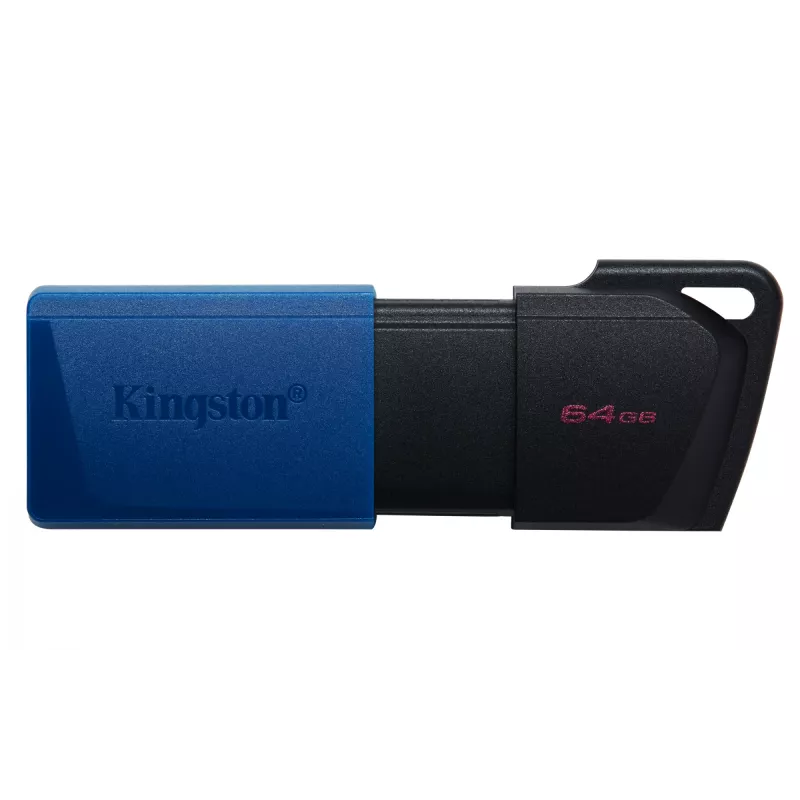Kingston DataTraveler Exodia M 64GB USB 3.2 Gen 1 atmintukas (juoda + mėlyna)