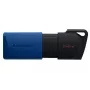 Kingston DataTraveler Exodia M 64GB USB 3.2 Gen 1 atmintukas (juoda + mėlyna)