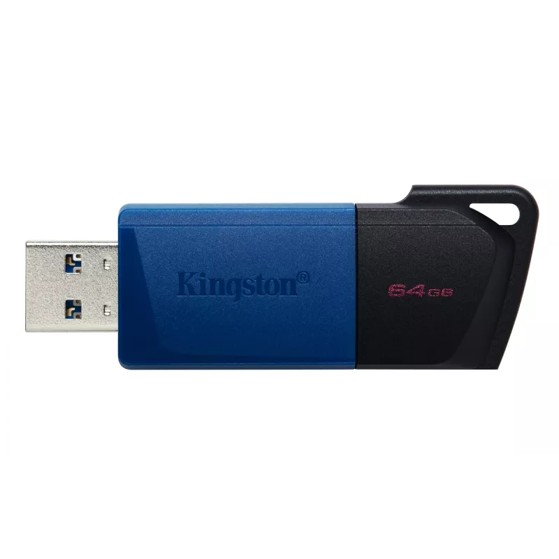 Kingston DataTraveler Exodia M 64GB USB 3.2 Gen 1 atmintukas (juoda + mėlyna)