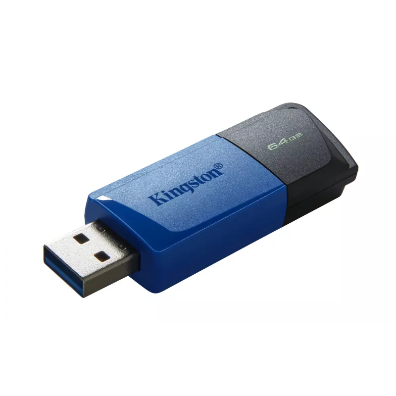 Kingston DataTraveler Exodia M 64GB USB 3.2 Gen 1 atmintukas (juoda + mėlyna)