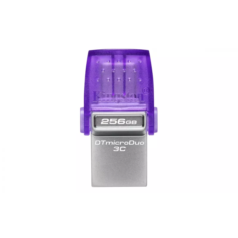Kingston DataTraveler microDuo 3C 256GB USB atmintukas su dviem jungtimis (USB-A ir USB-C) 200MB/s
