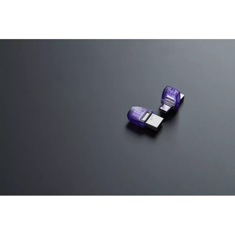 Kingston DataTraveler microDuo 3C 256GB USB atmintukas su dviem jungtimis (USB-A ir USB-C) 200MB/s