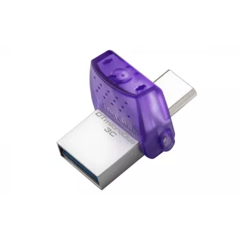 Kingston DataTraveler 64GB microDuo 3C 200MB/s dvi USB-A ir USB-C atmintukas